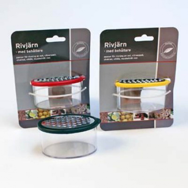 Grater with container ø85mm in the group Household & Kitchen / Kitchen accessories / Kitchen utensils at Campmarket (77375)