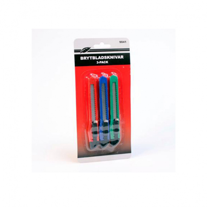 Utility knife blades 3-pack in the group Other / Other at Campingvaruhuset i Norden AB (77376)