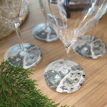 Royal Camping Glass Coasters Smögen 4-pack Royal Camping Glass Coasters Smögen 4-pack