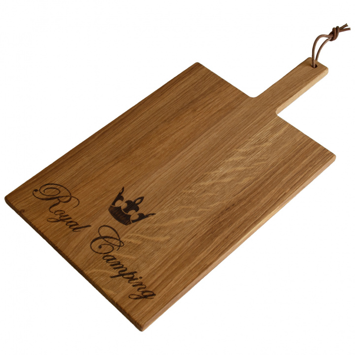 Royal Camping Cutting Board Oak 28x20 cm in the group Household & Kitchen / Kitchen accessories / Cutting boards at Campingvaruhuset i Norden AB (77603)