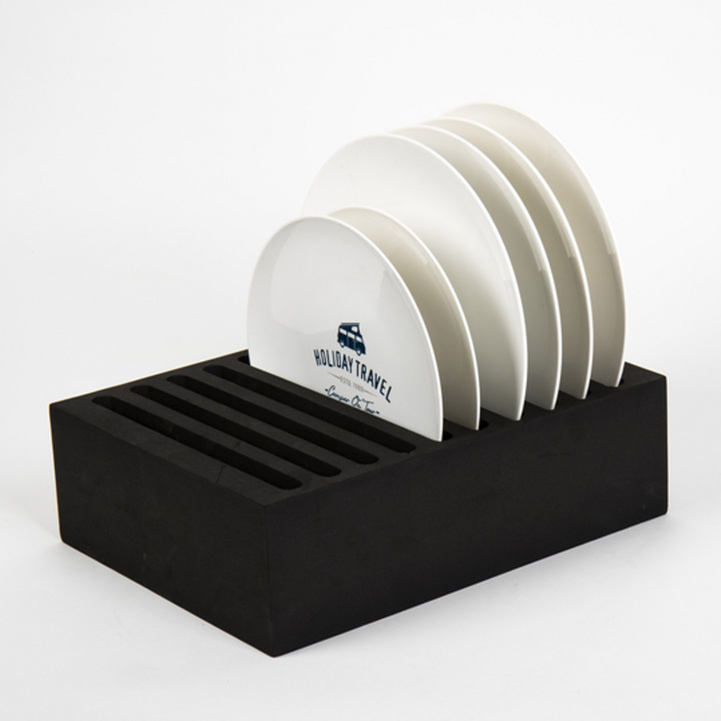 Plate holder in foam plastic in the group Household & Kitchen / Serving / Plates at Campmarket (77620)