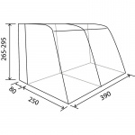 ReimoTent Freestanding Air Tent Tour Ponza 390 ReimoTent Freestanding Air Tent Tour Ponza 390