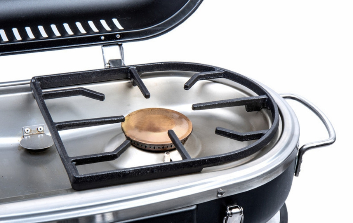 Saucepan rack for trolley gas grill in the group Household & Kitchen / Grills / Grill accessories / Grill Grates, Grill Plates & Pans at Campmarket (77757)