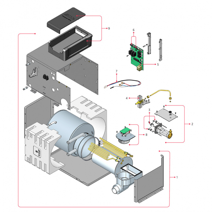 Spare Parts Alde Compact 3010 in the group Caravan & Motorhome / Heat, Cold & Ventilation / Alde / Alde Heater / Spare parts Compact 3010 at Campingvaruhuset i Norden AB (77810)