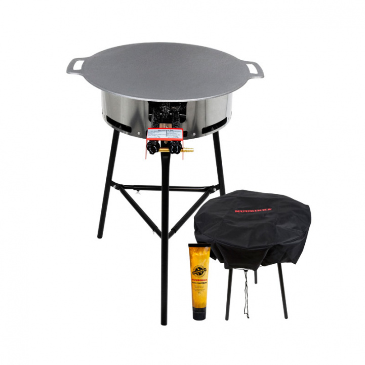 Muurikka Frying Pan Set Pro Steel 58 cm in the group Household & Kitchen / Grills / Gas grill at Campingvaruhuset i Norden AB (77872)