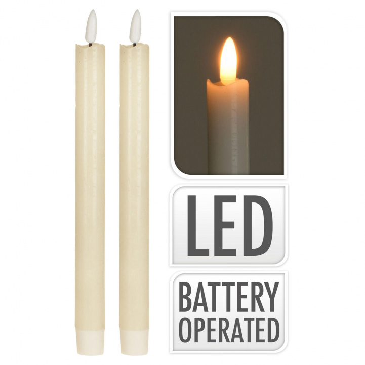 LED light 2.5 x 24cm 2-pack in the group Home & Interior / Lighting & Lanterns at Campingvaruhuset i Norden AB (77920)