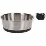 Dog food bowl Stainless steel 14x5cm