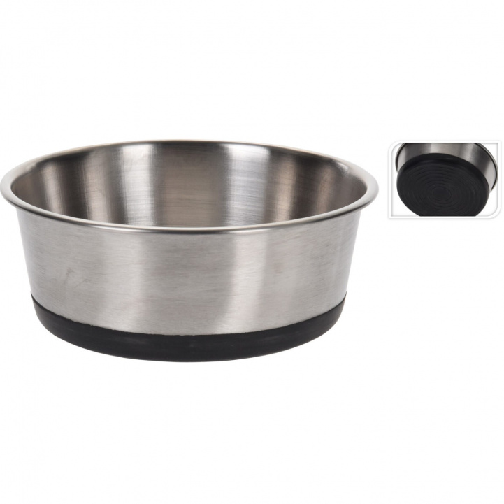 Dog food bowl Stainless steel 14x5cm in the group Other / For the Pets at Campingvaruhuset i Norden AB (77923)