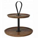 Mango Wood Cake Stand 32cm