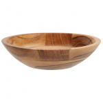 Bowl Acacia wood 25x6cm