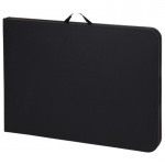 Folding Camping Table 180x73cm Black