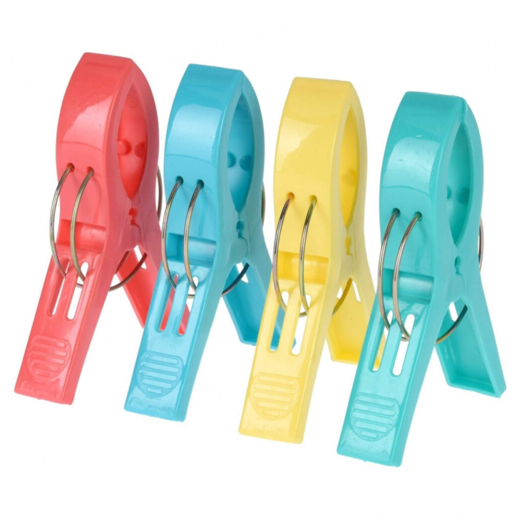 Towel Clip 4-Pack in the group Home & Interior / Textiles / Towels at Campingvaruhuset i Norden AB (77968)