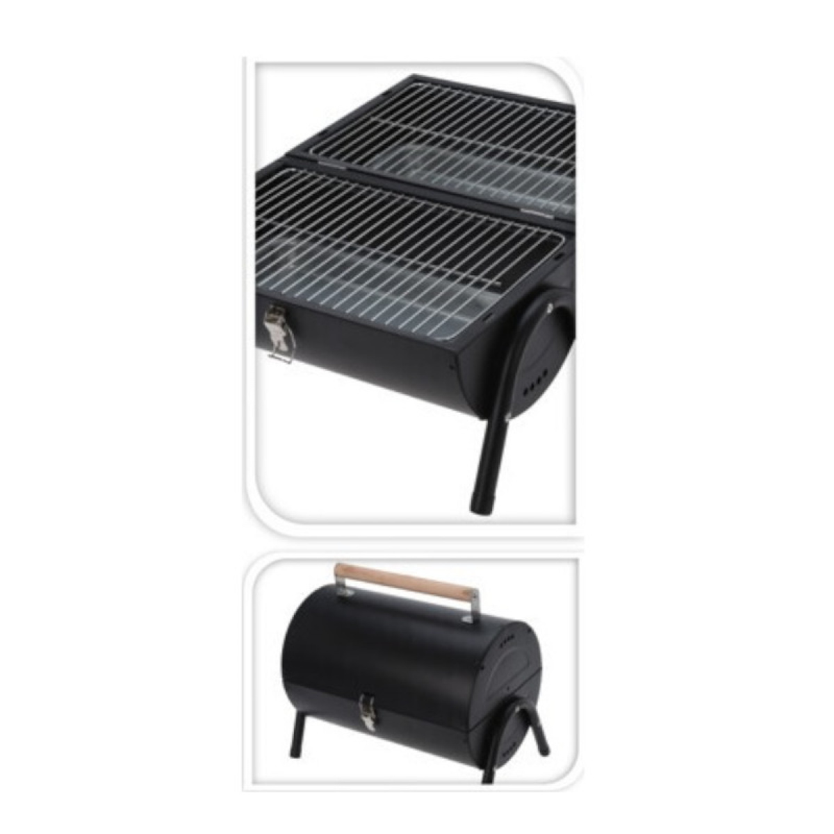 Charcoal Grill Cylinder Matte Black in the group Household & Kitchen / Grills / Charcoal grills at Campingvaruhuset i Norden AB (77993)
