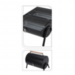 Charcoal Grill Cylinder Matte Black