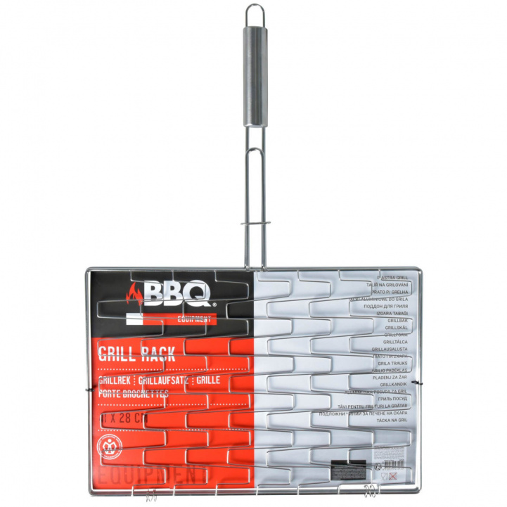 Grill rack 41x28cm in the group Household & Kitchen / Grills / Grill accessories at Campmarket (77997)