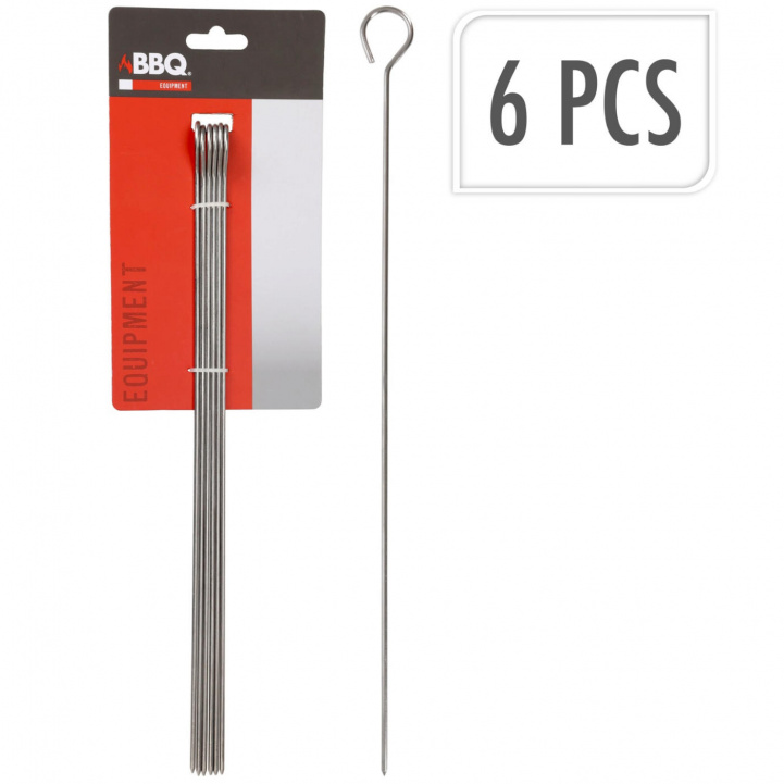 Grill skewers 6-pack in the group Household & Kitchen / Grills / Grill accessories at Campingvaruhuset i Norden AB (78011)