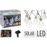 String lights with solar cell