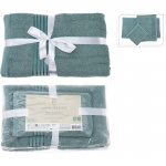 Towel set 3 pieces Green