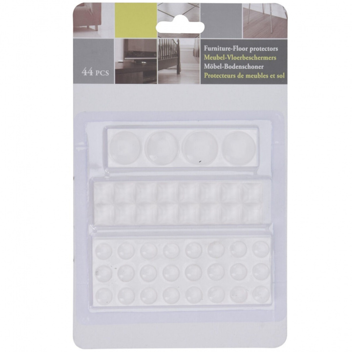 Silicone Pads for Cabinets and Drawers 44 pcs in the group Caravan & Motorhome / Locks & Fittings / Hooks & Hanging at Campingvaruhuset i Norden AB (78094)