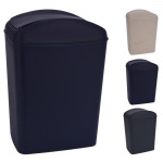 Trash can with flip lid 5L