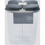 Storage jar 4-compartment 1.8L Storage jar 4-compartment 1.8L