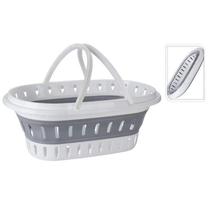 Laundry basket Silicon 25L in the group Household & Kitchen / Laundry, Cleaning & Dishes / Cleaning at Campingvaruhuset i Norden AB (78133)