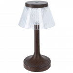 Table Lamp Fancy Rechargeable Brown