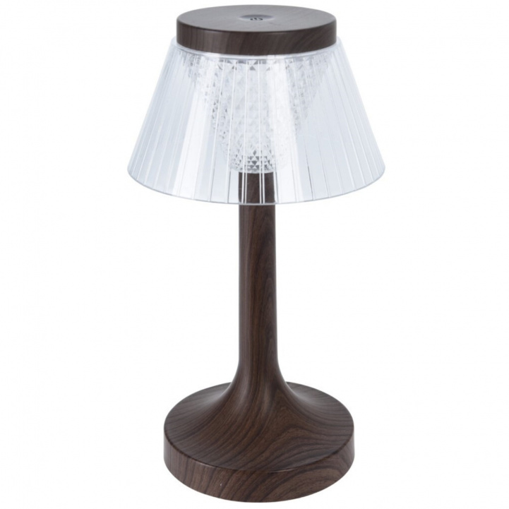 Table Lamp Fancy Rechargeable Brown in the group Home & Interior / Lighting & Lanterns at Campmarket (78158)