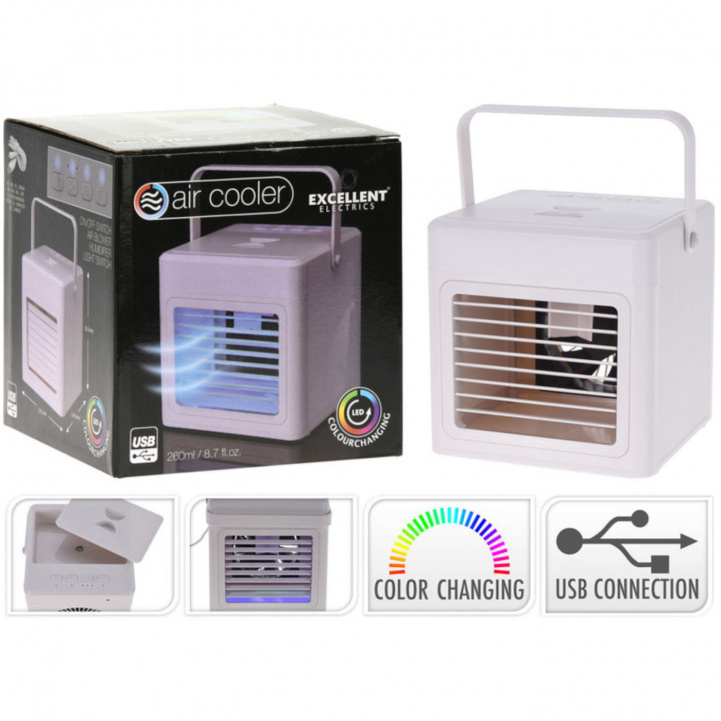 USB table air cooler in the group Caravan & Motorhome / Heat, Cold & Ventilation / Fans & Stoves at Campingvaruhuset i Norden AB (78178)