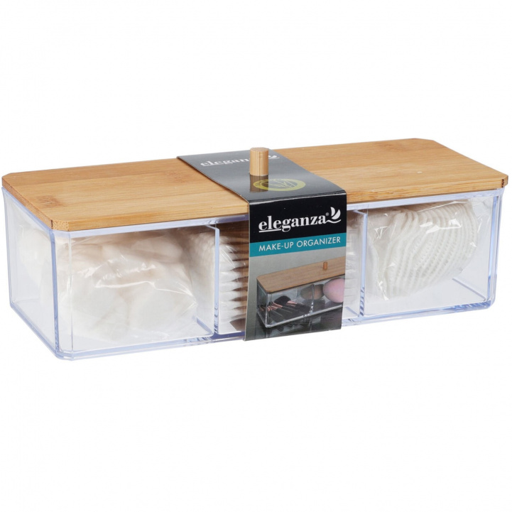 Organizer Bamboo Rectangular in the group Water & Sanitation / Bathroom items at Campingvaruhuset i Norden AB (78180)