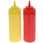 Ketchup and Mustard Bottles Ketchup and Mustard Bottles