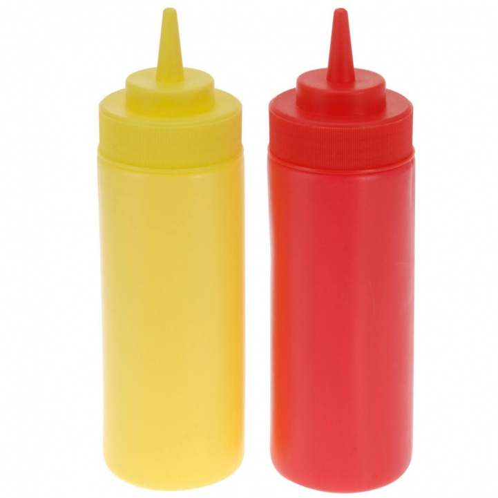 Ketchup and Mustard Bottles in the group Household & Kitchen / Kitchen accessories / Food & Pantry Storage at Campmarket (78249)