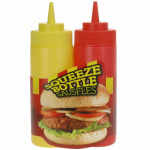 Ketchup and Mustard Bottles Ketchup and Mustard Bottles