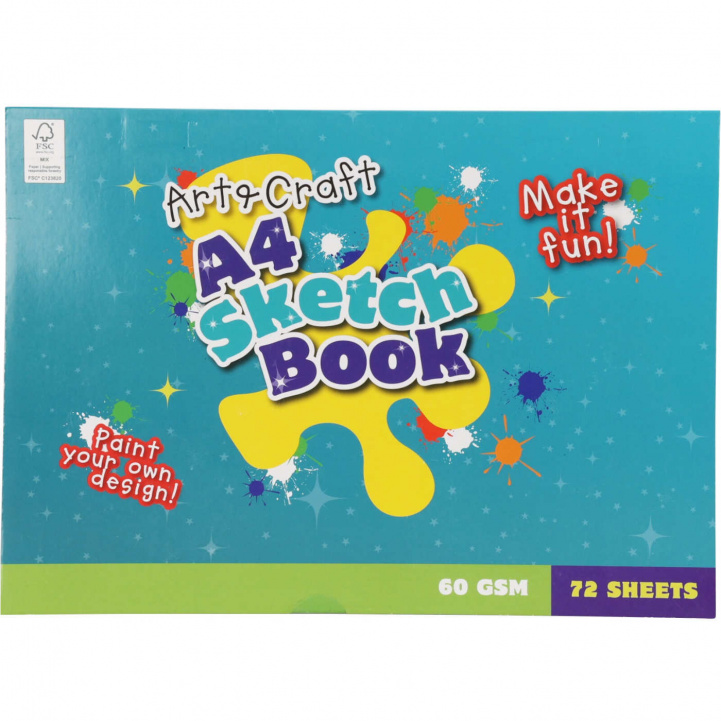A4 sketch pad in the group Other / Toys & Games at Campingvaruhuset i Norden AB (78281)