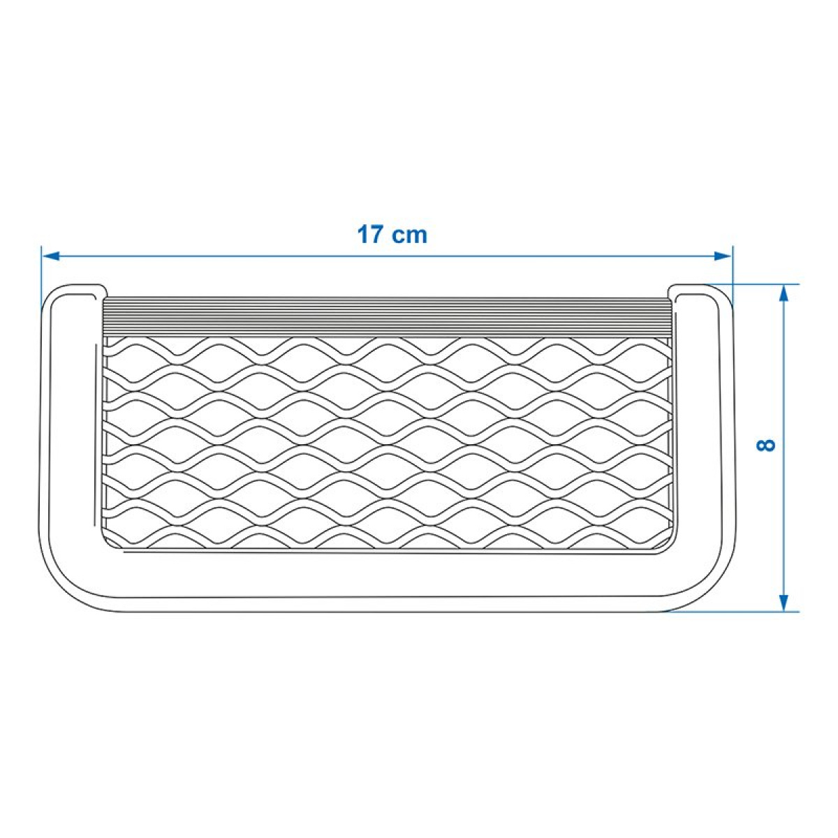 ProPlus Storage Net Elastic 17x8 cm in the group Caravan & Motorhome / Chassis / Other at Campingvaruhuset i Norden AB (78325)