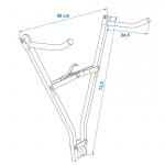 ProPlus Bicycle Carrier For Towbar Click Fast II ProPlus Bicycle Carrier For Towbar Click Fast II