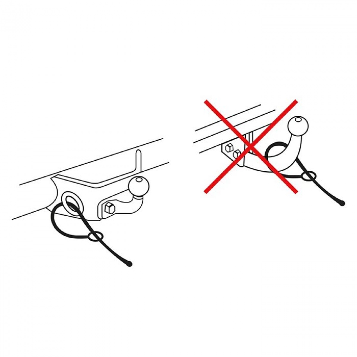 ProPlus Security Cable in the group at Campingvaruhuset i Norden AB (78343)
