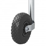 ProPlus Support Wheel 48 mm Plastic Rim With Air Tire 260x85 mm ProPlus Support Wheel 48 mm Plastic Rim With Air Tire 260x85 mm