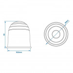 ProPlus Towbar Cover ProPlus Towbar Cover