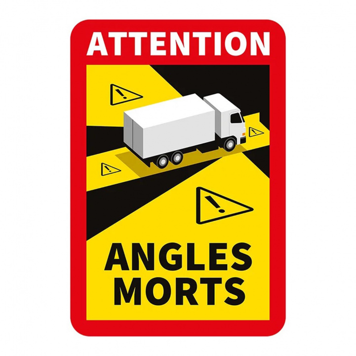 ProPlus Sticker Attention Dead Angles Truck in the group Caravan & Motorhome / Chassis / Other at Campmarket (78362)
