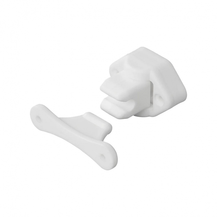 Door Stop Hinge White in the group Caravan & Motorhome / Locks & Fittings / Doorstop at Campmarket (78371)
