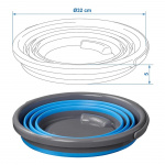 ProPlus Collapsible Bucket 10 liters ProPlus Collapsible Bucket 10 liters
