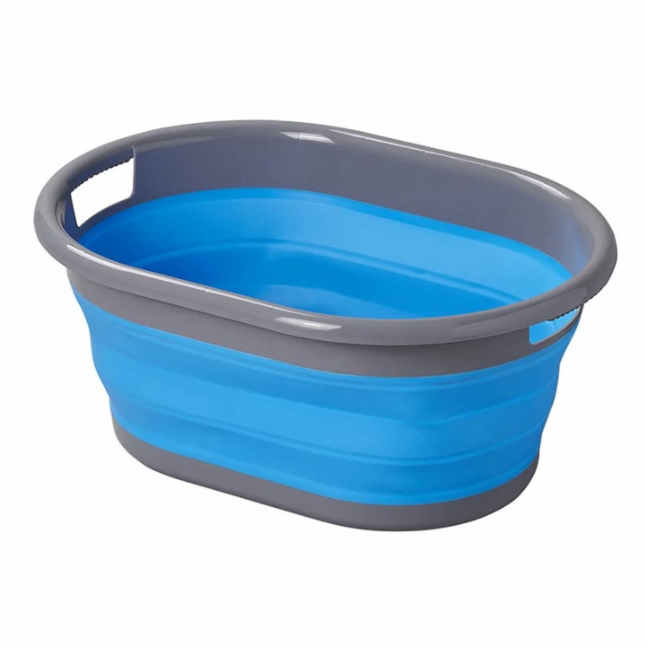 ProPlus Collapsible Laundry Basket 17 liters in the group Household & Kitchen / Laundry, Cleaning & Dishes / Cleaning at Campingvaruhuset i Norden AB (78384)