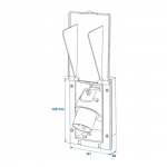 ProPlus Electric Inlet CEE Rectangular White ProPlus Electric Inlet CEE Rectangular White
