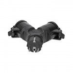 ProPlus Schuko 2-way Splitter