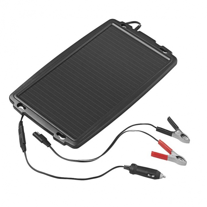 ProPlus Solar Charger 12V 2.4W in the group Caravan & Motorhome / Electronics / Batteries & Converters / Battery charger at Campmarket (78420)