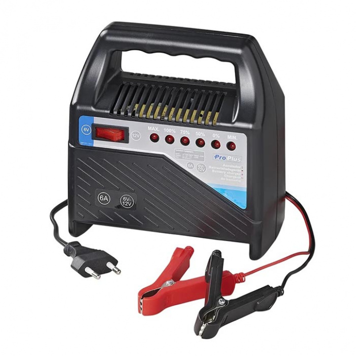 ProPlus Battery Charger 6V/12V 6Amp. in the group Caravan & Motorhome / Electronics / Batteries & Converters / Battery charger at Campingvaruhuset i Norden AB (78421)