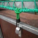 ProPlus Metal Hook With Elastic Loop For Trailer Net 4 pcs ProPlus Metal Hook With Elastic Loop For Trailer Net 4 pcs