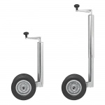 ProPlus Support Wheels Double 48 Rubber Tire 200 x 50 mm ProPlus Support Wheels Double 48 Rubber Tire 200 x 50 mm