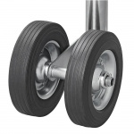 ProPlus Support Wheels Double 48 Rubber Tire 200 x 50 mm ProPlus Support Wheels Double 48 Rubber Tire 200 x 50 mm